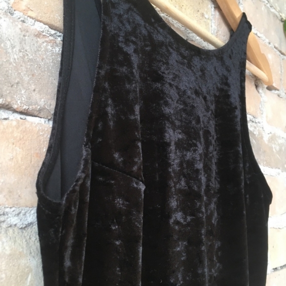 Little Black Velvet Dress - Picture 2 of 5